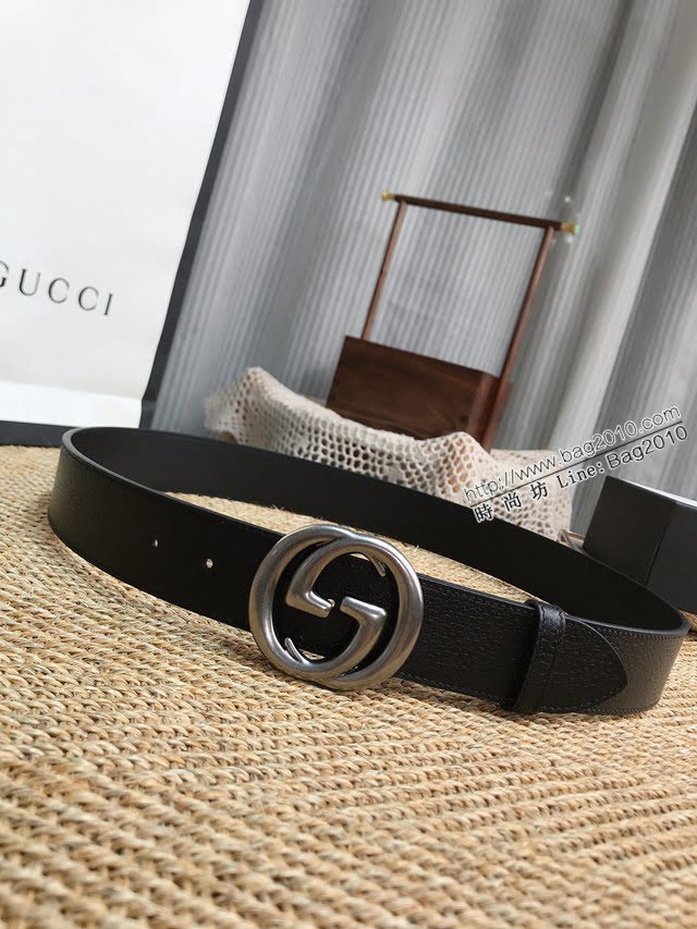 Gucci經典皮帶 古奇豬皮紋腰帶  jjp2135